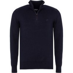 Sweter w kolorze granatowym. Niebieskie swetry męskie Denim Culture, l, bez wzorów, z bawełny, bez kołnierzyka, bez ramiączek. W wyprzedaży za 139.95 zł.