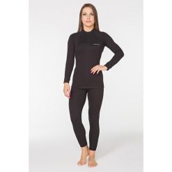 Bielizna termoaktywna narciarska damska Rough Radical Black Iron. Czarna bielizna sportowa damska ROUGH RADICAL, l, bez wzorów. W wyprzedaży za 135.91 zł.
