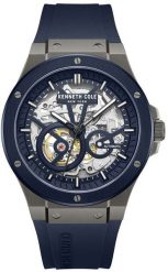 Zegarek Kenneth Cole KENNETH COLE KCWGZ0063903 zegarek męski szary 43 mm. Szare zegarki męskie Kenneth Cole, bez wzorów. Za 453.56 zł.