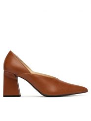 HÖGL Czółenka 0-187521-95000 Brązowy. Brązowe czółenka damskie HÖGL, bez wzorów, ze skóry, bez obcasa, bez zapięcia. Za 799.99 zł.