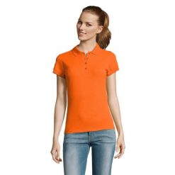 Damska Koszulka Polo Passion. Brązowe koszulki sportowe damskie SOL'S, l, bez wzorów, bez ramiączek. Za 57.99 zł.