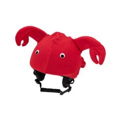 Czapka / nakładka na kask narciarski RAK. Czerwone czapki damskie CASCO, na zimę, bez wzorów. Za 25.00 zł.