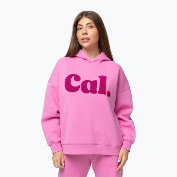 Bluza damska Pitbull Cal. Hooded. Czerwone bluzy damskie PITBULL, l, bez wzorów, z bawełny, klasyczne, bez ramiączek, bez kaptura. Za 199.99 zł.