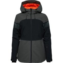 Damska kurtka narciarska Loap Lawela Black-dgray Black. Czarne kurtki sportowe damskie ZSPORT, m, bez wzorów, bez ramiączek, bez kaptura, do jazdy konnej. Za 464.99 zł.