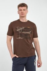 T-shirt męski z grafiką AERONAUTICA MILITARE. T-shirty męskie Aeronautica Militare, m, bez wzorów, bez kołnierzyka, bez ramiączek. Za 269.00 zł.