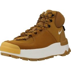 Buty NIKE ULTRABEST CITY BOOT WOMEN Żółty. Żółte obuwie trekkingowe damskie Nike, z materiału, bez zapięcia. Za 534.15 zł.