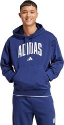 Adidas Bluza męska adidas Collegiate Hoodie ciemnoniebieska KC3874 XL. Niebieskie bluzy męskie Adidas, m, bez wzorów, bez kaptura. Za 215.98 zł.