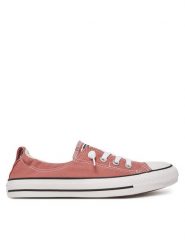 Converse Trampki Chuck Taylor All Star Shoreline Slip A10667C Brązowy. Brązowe trampki i tenisówki damskie Converse, bez wzorów, z materiału, bez zapięcia. Za 179.99 zł.