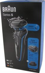 Braun Braun Series 5 - 51-B1200s, shaver (black/blue). Golarki i trymery BRAUN. Za 371.00 zł.