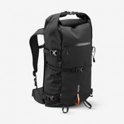 Plecak narciarski / snowboardowy freeride Wedze Robust 30 l. Czarne plecaki damskie WED'ZE, bez wzorów, z materiału, sportowe. Za 399.99 zł.