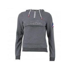 Damska bluza polarowa z kapturem Peak Mountain Aflow. Szare bluzy damskie Peak Mountain, l, bez wzorów, z polaru, eleganckie, bez ramiączek, z kapturem. Za 192.50 zł.