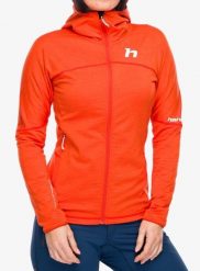 Bluza z kapturem damska Hannah Meda Hoody. Czerwone bluzy damskie Hannah, l, bez wzorów, z materiału, bez ramiączek, z kapturem. Za 295.89 zł.