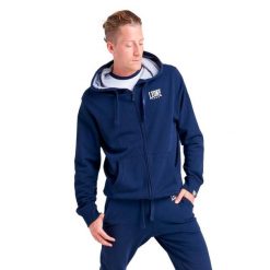 Męski dres Leone 1947 Apparel. Niebieskie komplety dresowe męskie LEONE 1947 APPAREL, m, bez wzorów, z dresówki. Za 229.87 zł.