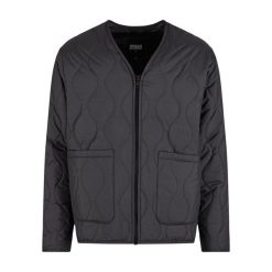 Puchowa kurtka Urban Classics. Czarne kurtki męskie Urban Classics, m, bez wzorów, z puchu, bez kaptura. Za 206.00 zł.