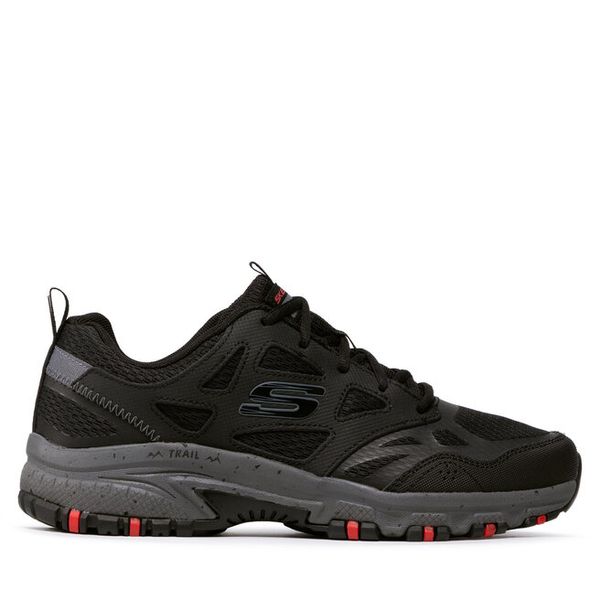 Trekkingi Skechers. Czarne buty zimowe męskie Skechers, bez wzorów, bez obcasa, bez zapięcia. Za 339.99 zł.