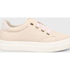 Gant - Buty Aurora. Brązowe obuwie sportowe damskie GANT, bez wzorów, z materiału, bez zapięcia, Adidas Advantage. W wyprzedaży za 339.90 zł.