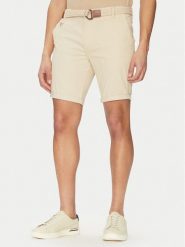 INDICODE Szorty materiałowe Inconor 70-060 Zielony Regular Fit. Zielone szorty męskie INDICODE, bez wzorów, z materiału. Za 109.99 zł.