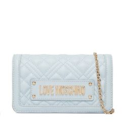 Torebka LOVE MOSCHINO. Niebieskie torebki do ręki damskie Love Moschino, bez wzorów, bez dodatków. Za 899.00 zł.