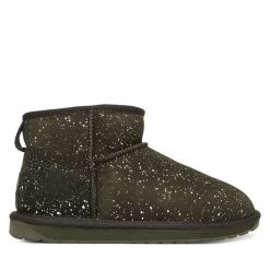 Śniegowce EMU Australia. Zielone śniegowce damskie Emu Australia, bez zapięcia. Za 699.99 zł.