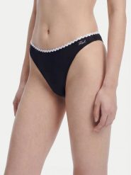 KARL LAGERFELD Dół od bikini B1W46020 Czarny. Czarne bikini KARL LAGERFELD, bez wzorów, z syntetyku. Za 259.99 zł.
