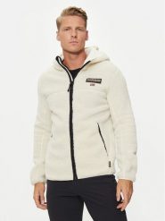 Napapijri Polar T-Tynik NP0A4IA8 Beżowy Regular Fit. Brązowe bluzy sportowe męskie Napapijri, l, bez wzorów, z polaru, bez kaptura. Za 589.99 zł.