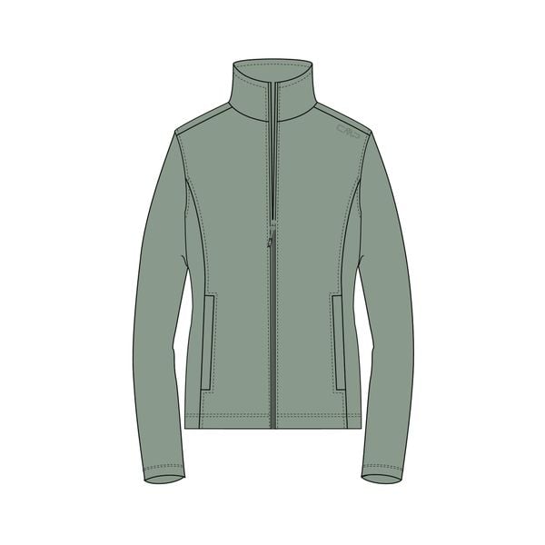 Bluza damska turystyczna CMP 33H2356. Niebieskie bluzy damskie CMP, xs, bez wzorów, z materiału, sportowe, bez ramiączek, z kapturem. Za 199.99 zł.
