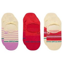 Skarpety damskie Stance Fulfilled 3 Pack. Brązowe skarpetki damskie Stance, bez wzorów. Za 95.99 zł.