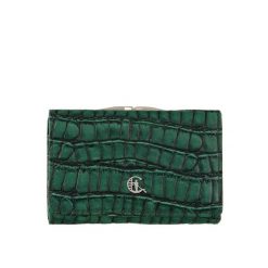 Portfel damski Canaletto ze skóry croco PD1224cs292 RFID. Zielone portfele damskie ze skóry. Za 128.39 zł.