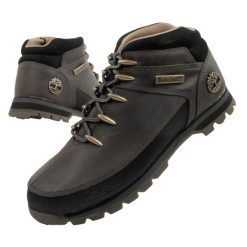 Buty trekkingowe Timberland Euro Sprint. Szare trekkingi męskie Timberland, ze skóry, bez zapięcia. Za 599.00 zł.