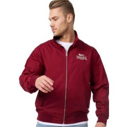 Kurtka puchowa Lonsdale Classic. Czerwone kurtki męskie Lonsdale, l, bez wzorów, z materiału, sportowe, bez kaptura. Za 391.50 zł.