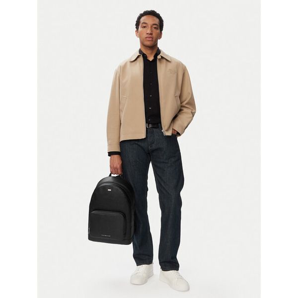 Plecak Tommy Hilfiger. Czarne plecaki męskie Tommy Hilfiger, bez wzorów, sportowe. Za 597.99 zł.