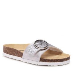 Klapki Dr. Brinkmann. Żółte klapki damskie Dr. Brinkmann, bez wzorów, bez obcasa, bez zapięcia. Za 339.99 zł.