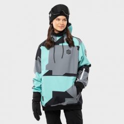 Kurtka snowboardowa damska W1-W Ushuaia. Niebieskie kurtki sportowe damskie SIROKO, s, bez wzorów, z softshellu, bez ramiączek, bez kaptura, narciarskie. Za 844.00 zł.