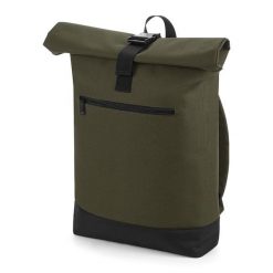Plecak Bag Base Roll-Top. Zielone plecaki męskie BAGBASE, bez wzorów, z poliesteru, klasyczne. Za 105.85 zł.
