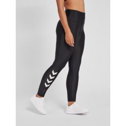Damskie wysokie legginsy Hummel TE Tola. Czarne legginsy damskie Hummel, bez wzorów, z elastanu. Za 246.00 zł.