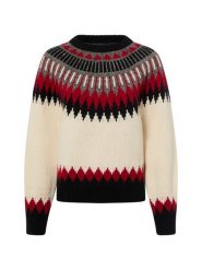 Polo Ralph Lauren Wełniany sweter z zawartością kaszmiru Kobiety Wełna beżowy|wielokolorowy, XL. Brązowe swetry nierozpinane damskie Polo Ralph Lauren, xl, bez wzorów, z dzianiny, eleganckie, bez kołnierzyka, bez ramiączek. Za 1,299.95 zł.