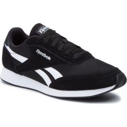 Sportowe REEBOK CN7377 ROYAL CL JOGGER 2. Czarne buty sportowe męskie Reebok, bez wzorów, z materiału, bez zapięcia. Za 199.99 zł.