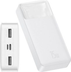 Powerbank Baseus Bipow Digital Display 15W 20000mAh Biały. Białe powerbanki Baseus. Za 137.68 zł.