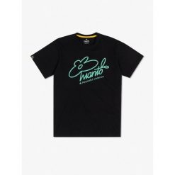 Koszulka sportowa MANTO bloom z krótkim rękawem. Czarne koszulki sportowe damskie Manto, xl, bez wzorów, bez ramiączek. Za 84.99 zł.