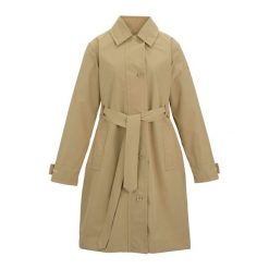 Kurtka Damska Orla Kiely Flower Waterproof Jacket. Brązowe kurtki sportowe damskie Regatta, m, bez wzorów, z materiału, bez ramiączek, bez kaptura, trekkingowe. Za 633.99 zł.