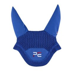 Krótka czapka dla konia Premier Equine Sport. Niebieskie czapki damskie PREMIER EQUINE, bez wzorów, z koronki, eleganckie. Za 223.50 zł.