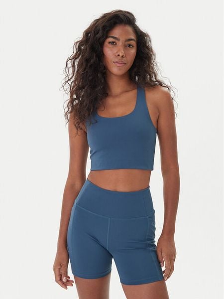 Girlfriend Collective Biustonosz sportowy Paloma 1002 Granatowy. Niebieskie bielizna sportowa damska GIRLFRIEND COLLECTIVE, s, bez wzorów, z syntetyku. Za 209.99 zł.