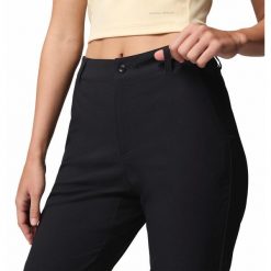 Spodnie Columbia Leslie Falls. Czarne spodnie sportowe damskie Columbia, na lato, bez wzorów, sportowe, trekkingowe. Za 266.99 zł.