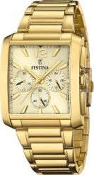 Zegarek Festina Zegarek męski Festina F20638-2 złoty. Żółte zegarki męskie Festina, bez wzorów, złote. Za 832.00 zł.