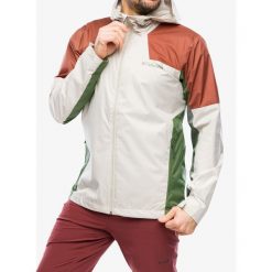 Kurtka przeciwdeszczowa męska Columbia Inner Limits III Jacket. Białe kurtki męskie Columbia, m, bez wzorów, sportowe, bez kaptura. Za 329.99 zł.