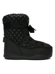 Bogner Śniegowce La Plagne 18 A 32547024 Czarny. Czarne śniegowce damskie Bogner, ze skóry, bez zapięcia. Za 1,889.00 zł.