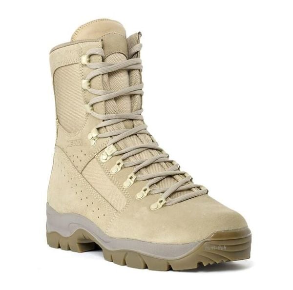 Buty trekkingowe pustynne Meindl Desert Fox. Żółte obuwie trekkingowe damskie MEINDL, z materiału, bez zapięcia. Za 1,049.00 zł.