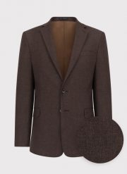 PAKO LORENTE – Marynarka męska P22WP-3X-028-A-S. Brązowe garnitury męskie Pako Lorente, m, bez wzorów, z bawełny, casualowe. Za 299.99 zł.