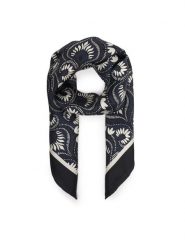 Weekend Max Mara Chusta Onesto 2615541144 Granatowy. Niebieskie rękawiczki damskie Weekend Max Mara, bez wzorów, z jedwabiu. Za 489.99 zł.