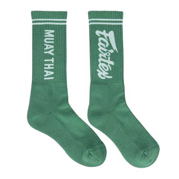 Skarpety do muay thai FAIRTEX EU. Skarpetki damskie FAIRTEX, z aplikacjami, z bawełny. Za 83.99 zł.
